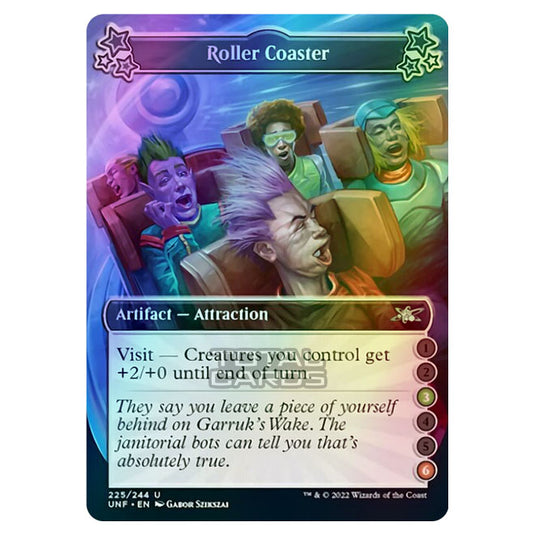 Magic The Gathering - Unfinity - Roller Coaster - 225b/244 (Foil)