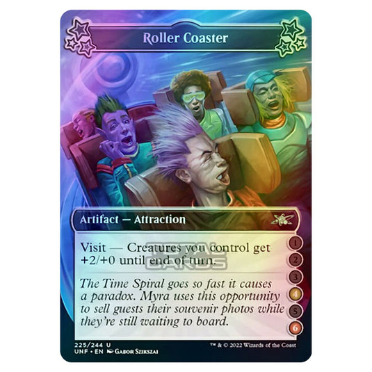 Magic The Gathering - Unfinity - Roller Coaster - 225c/244 (Foil)