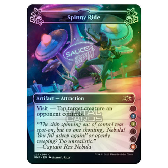 Magic The Gathering - Unfinity - Spinny Ride - 227a/244 (Foil)