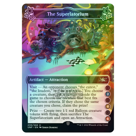 Magic The Gathering - Unfinity - The Superlatorium - 230b/244 (Foil)