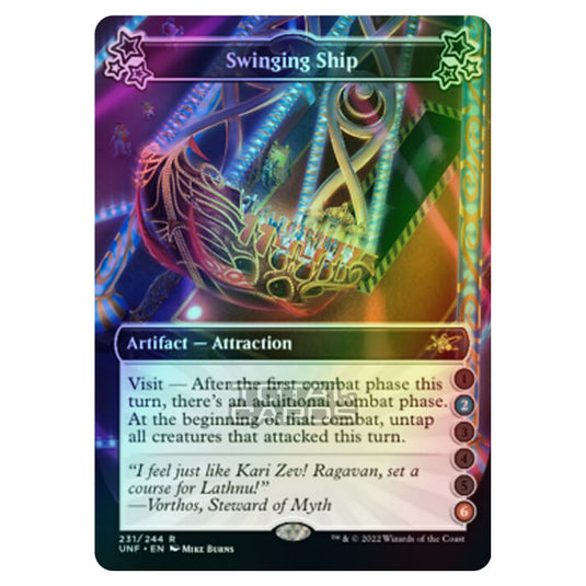 Magic The Gathering - Unfinity - Swinging Ship - 231a/244 (Foil)