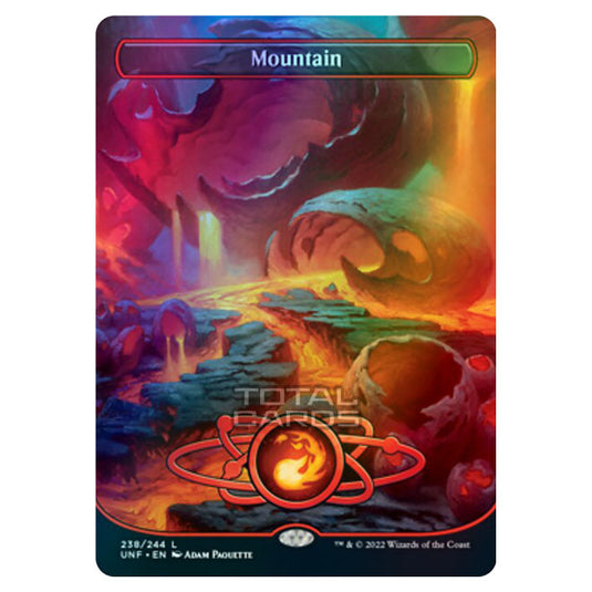 Magic The Gathering - Unfinity - Mountain - 238/244 (Foil)