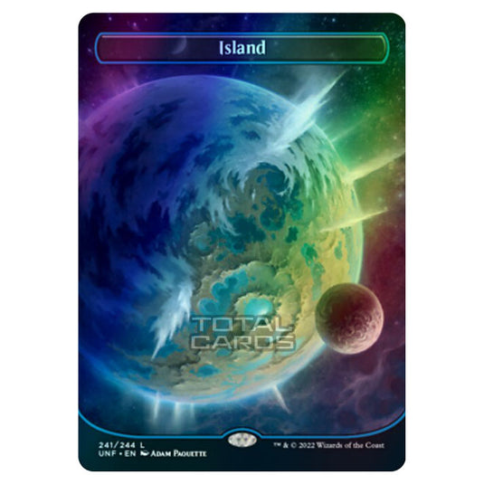 Magic The Gathering - Unfinity - Island - 241/244 (Foil)