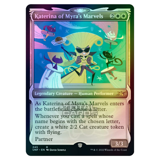 Magic The Gathering - Unfinity - Katerina of Myra's Marvels (Showcase Card) - 245/244 (Foil)