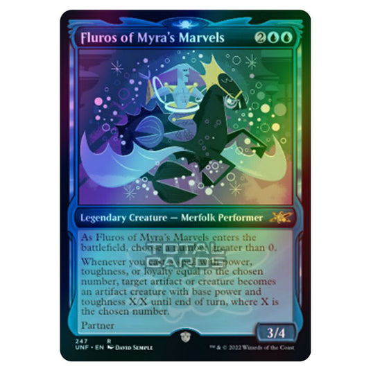 Magic The Gathering - Unfinity - Fluros of Myra's Marvels (Showcase Card) - 247/244 (Foil)