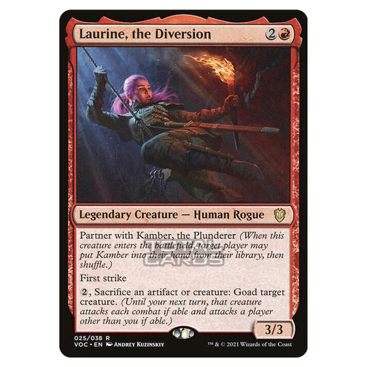 Magic The Gathering - Innistrad - Crimson Vow Commander - Laurine, the Diversion - 25/38