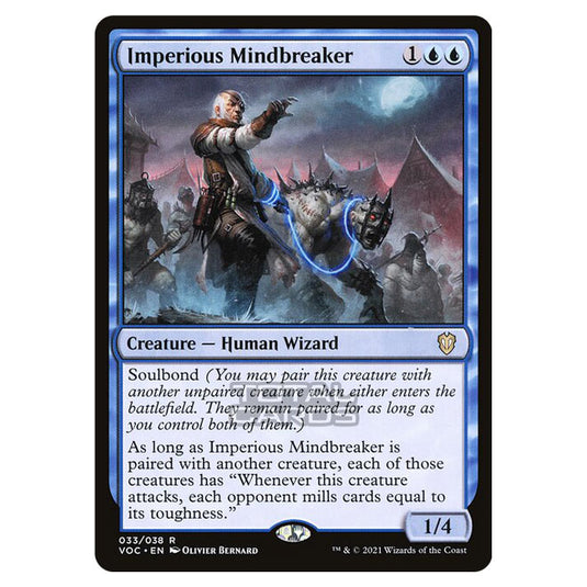 Magic The Gathering - Innistrad - Crimson Vow Commander - Imperious Mindbreaker - 33/38