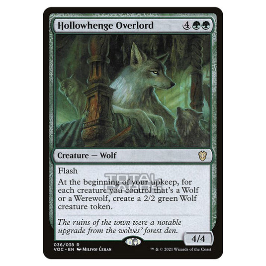 Magic The Gathering - Innistrad - Crimson Vow Commander - Hollowhenge Overlord - 36/38