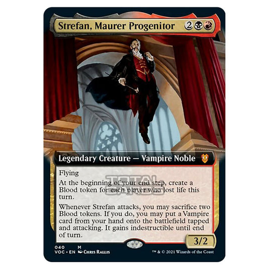 Magic The Gathering - Innistrad - Crimson Vow Commander - Strefan, Maurer Progenitor - 40/38