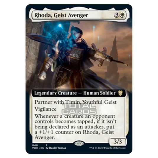 Magic The Gathering - Innistrad - Crimson Vow Commander - Rhoda, Geist Avenger - 46/38