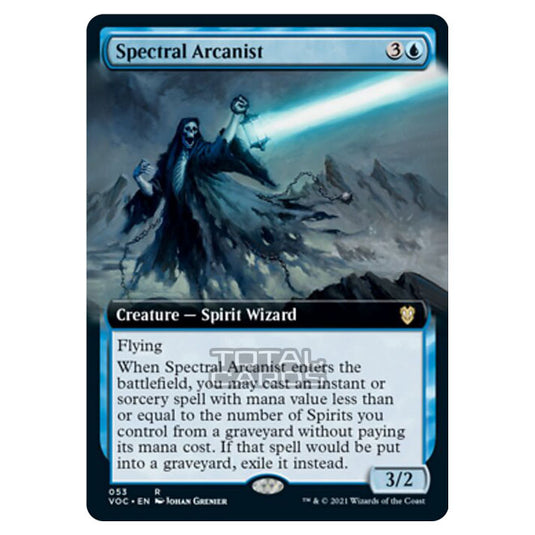 Magic The Gathering - Innistrad - Crimson Vow Commander - Spectral Arcanist - 53/38