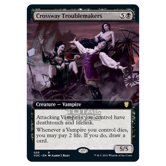 Magic The Gathering - Innistrad - Crimson Vow Commander - Crossway Troublemakers - 55/38