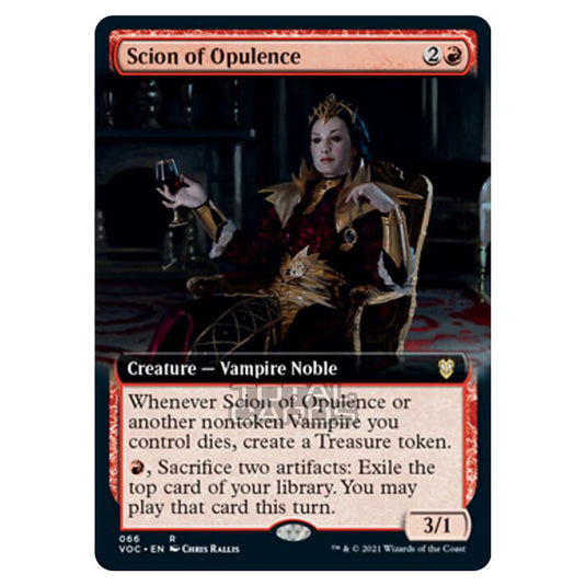 Magic The Gathering - Innistrad - Crimson Vow Commander - Scion of Opulence - 66/38