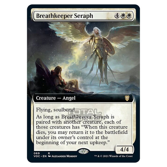 Magic The Gathering - Innistrad - Crimson Vow Commander - Breathkeeper Seraph - 69/38