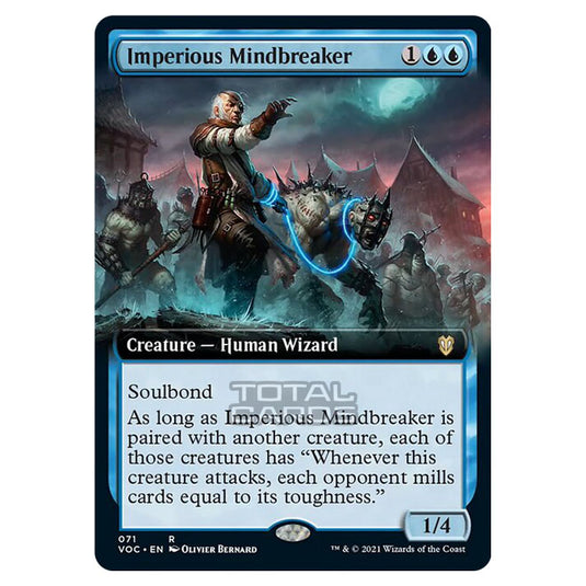 Magic The Gathering - Innistrad - Crimson Vow Commander - Imperious Mindbreaker - 71/38