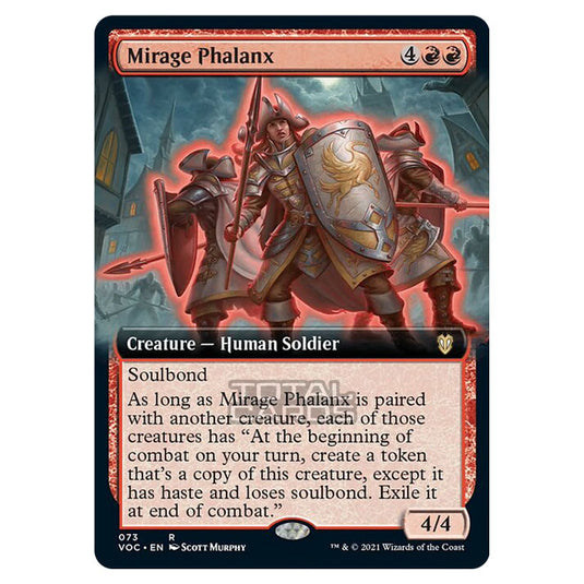 Magic The Gathering - Innistrad - Crimson Vow Commander - Mirage Phalanx - 73/38