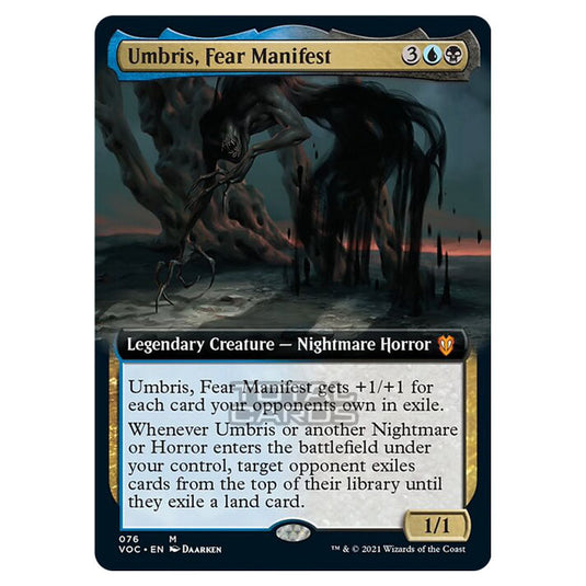 Magic The Gathering - Innistrad - Crimson Vow Commander - Umbris, Fear Manifest - 76/38