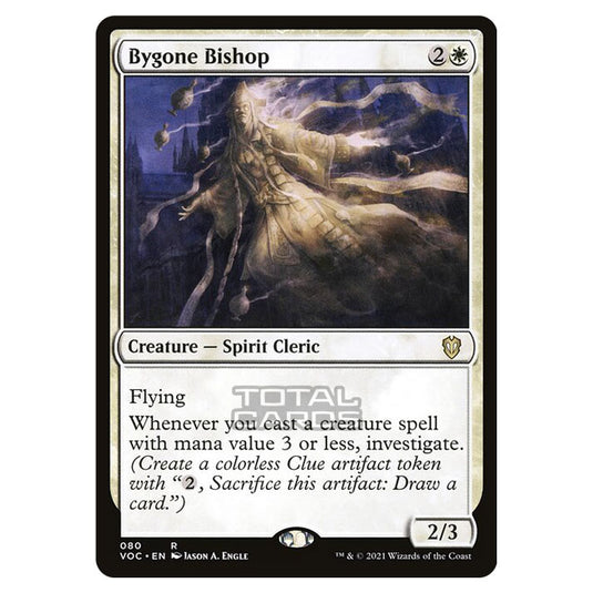 Magic The Gathering - Innistrad - Crimson Vow Commander - Bygone Bishop - 80/38