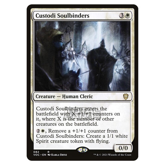 Magic The Gathering - Innistrad - Crimson Vow Commander - Custodi Soulbinders - 82/38