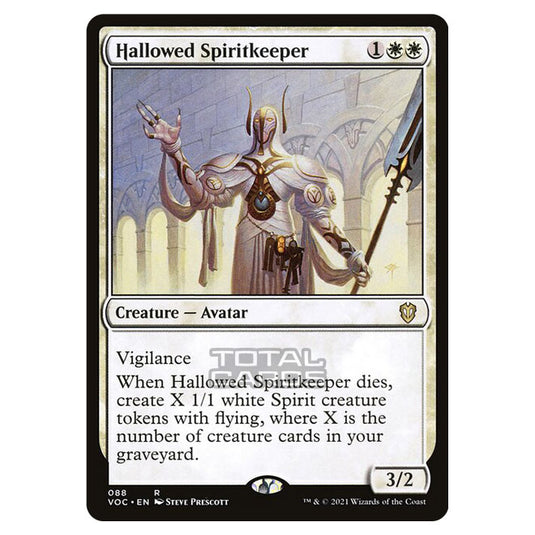 Magic The Gathering - Innistrad - Crimson Vow Commander - Hallowed Spiritkeeper - 88/38