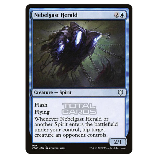 Magic The Gathering - Innistrad - Crimson Vow Commander - Nebelgast Herald - 109/38