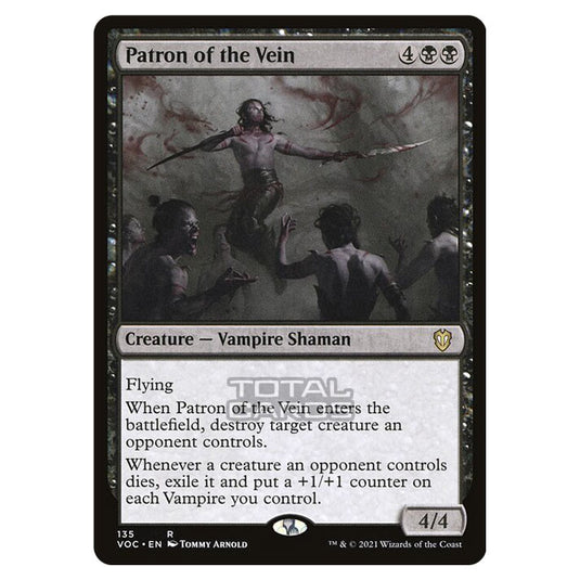 Magic The Gathering - Innistrad - Crimson Vow Commander - Patron of the Vein - 135/38