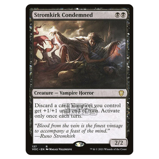 Magic The Gathering - Innistrad - Crimson Vow Commander - Stromkirk Condemned - 137/38