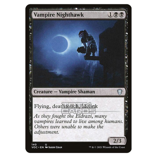 Magic The Gathering - Innistrad - Crimson Vow Commander - Vampire Nighthawk - 140/38