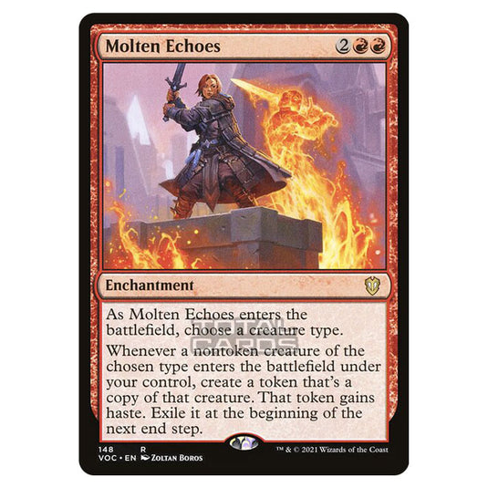 Magic The Gathering - Innistrad - Crimson Vow Commander - Molten Echoes - 148/38