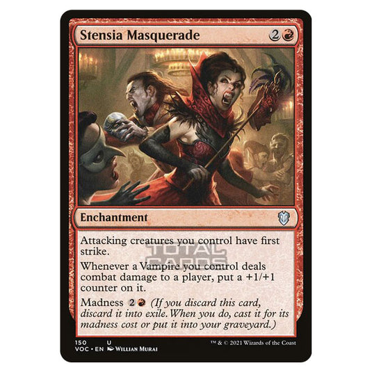 Magic The Gathering - Innistrad - Crimson Vow Commander - Stensia Masquerade - 150/38