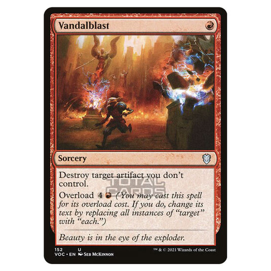 Magic The Gathering - Innistrad - Crimson Vow Commander - Vandalblast - 152/38