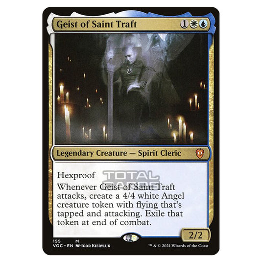 Magic The Gathering - Innistrad - Crimson Vow Commander - Geist of Saint Traft - 155/38