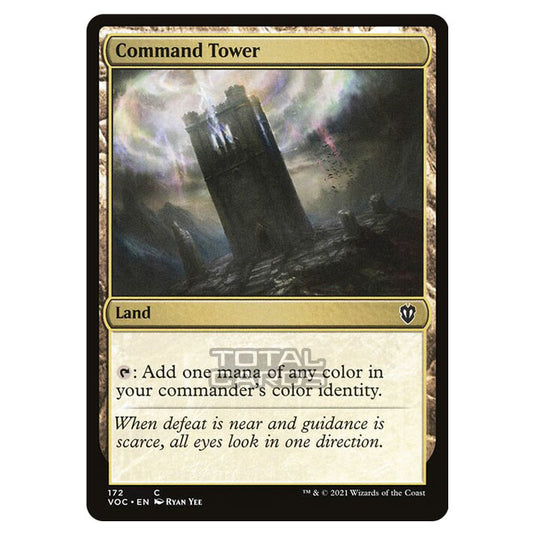 Magic The Gathering - Innistrad - Crimson Vow Commander - Command Tower - 172/38