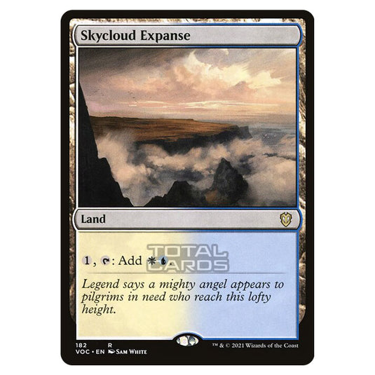 Magic The Gathering - Innistrad - Crimson Vow Commander - Skycloud Expanse - 182/38