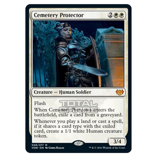 Magic The Gathering - Innistrad - Crimson Vow - Cemetery Protector - 6/277