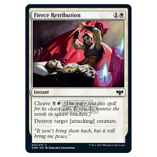 Magic The Gathering - Innistrad - Crimson Vow - Fierce Retribution - 13/277