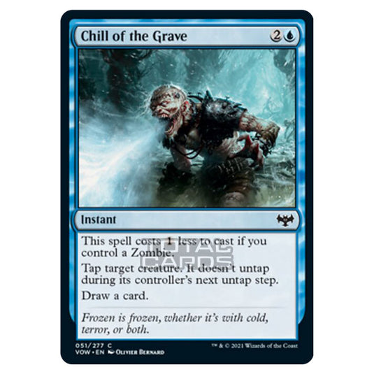 Magic The Gathering - Innistrad - Crimson Vow - Chill of the Grave - 51/277