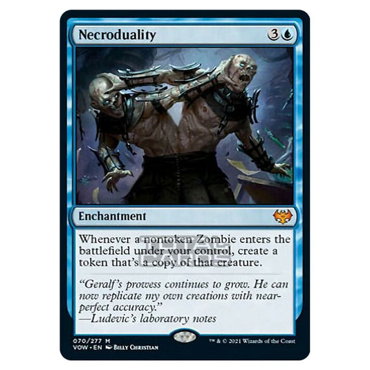 Magic The Gathering - Innistrad - Crimson Vow - Necroduality - 70/277