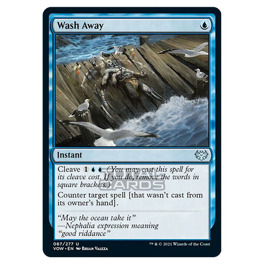 Magic The Gathering - Innistrad - Crimson Vow - Wash Away - 87/277