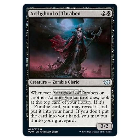 Magic The Gathering - Innistrad - Crimson Vow - Archghoul of Thraben - 93/277