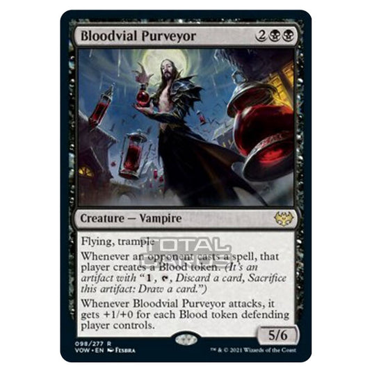 Magic The Gathering - Innistrad - Crimson Vow - Bloodvial Purveyor - 98/277