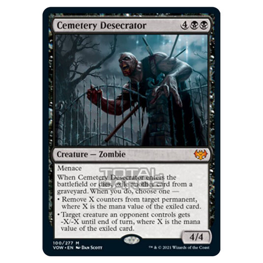 Magic The Gathering - Innistrad - Crimson Vow - Cemetery Desecrator - 100/277