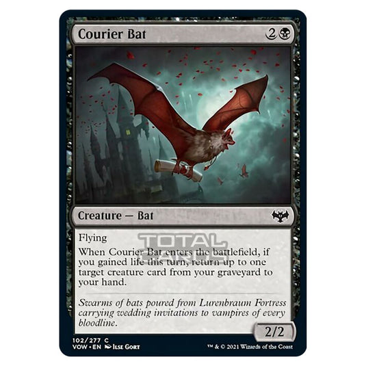 Magic The Gathering - Innistrad - Crimson Vow - Courier Bat - 102/277