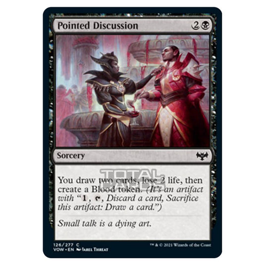 Magic The Gathering - Innistrad - Crimson Vow - Pointed Discussion - 126/277