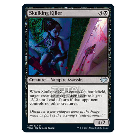 Magic The Gathering - Innistrad - Crimson Vow - Skulking Killer - 130/277