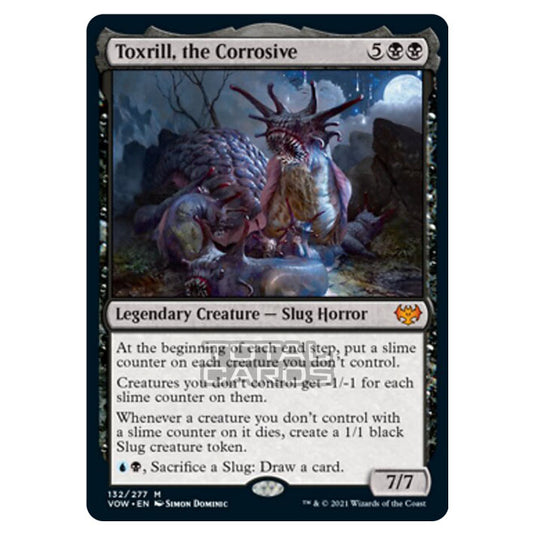 Magic The Gathering - Innistrad - Crimson Vow - Toxrill, the Corrosive - 132/277