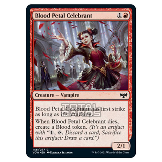 Magic The Gathering - Innistrad - Crimson Vow - Blood Petal Celebrant - 146/277