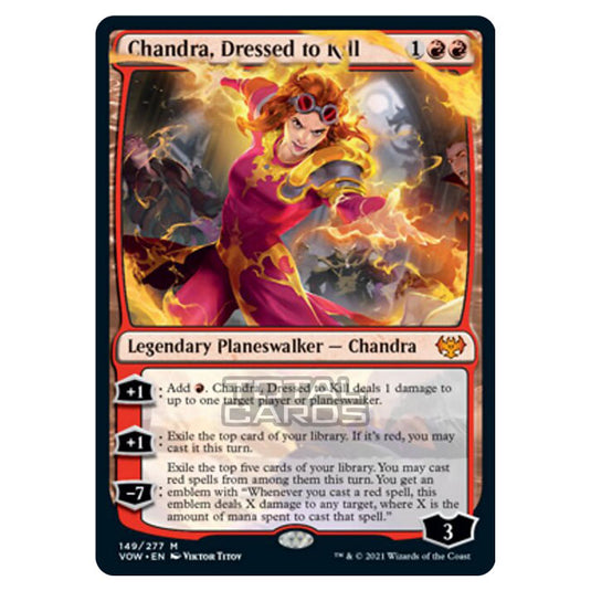 Magic The Gathering - Innistrad - Crimson Vow - Chandra, Dressed to Kill - 149/277