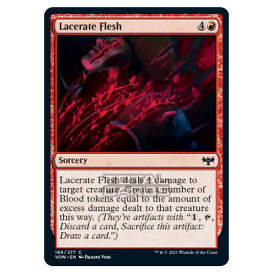 Magic The Gathering - Innistrad - Crimson Vow - Lacerate Flesh - 166/277