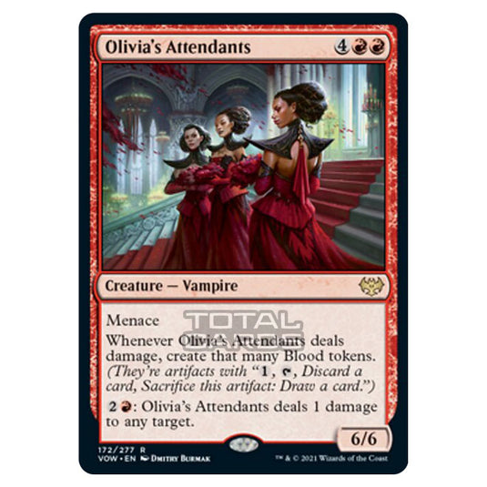 Magic The Gathering - Innistrad - Crimson Vow - Olivia's Attendants - 172/277